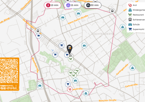 Mikro-Lageplan