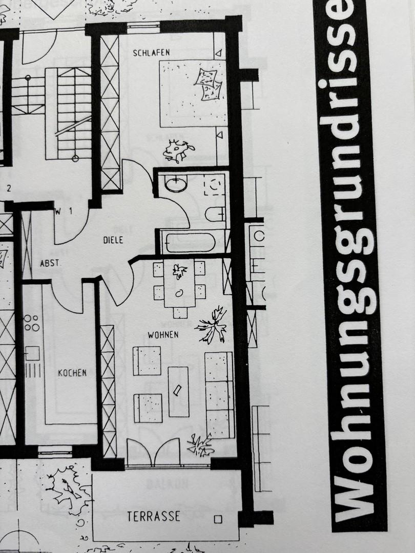 Expose Grundrissausschnitt
