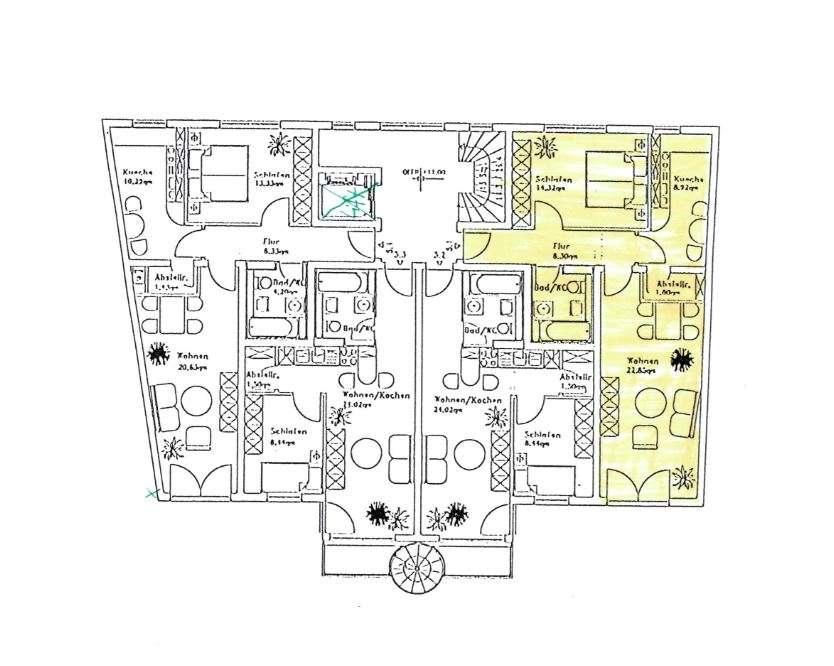Grundriss WE 401