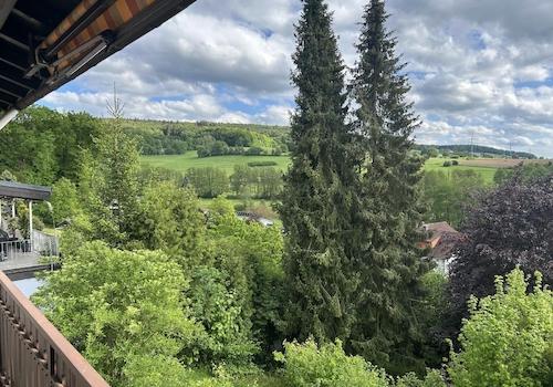 Ausblick von der Loggia