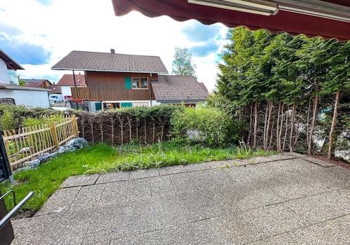 Terrasse und Garten