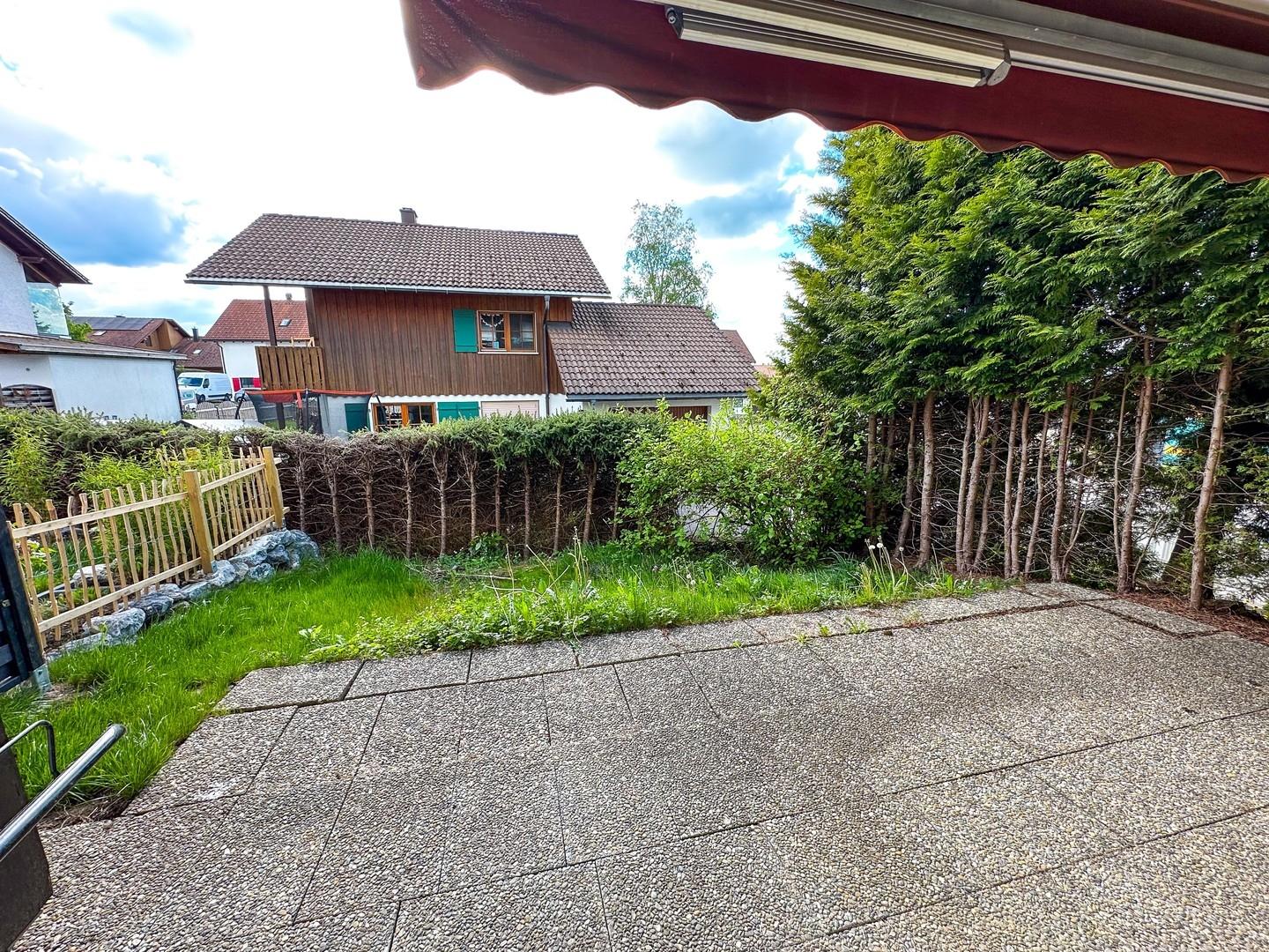 Terrasse und Garten