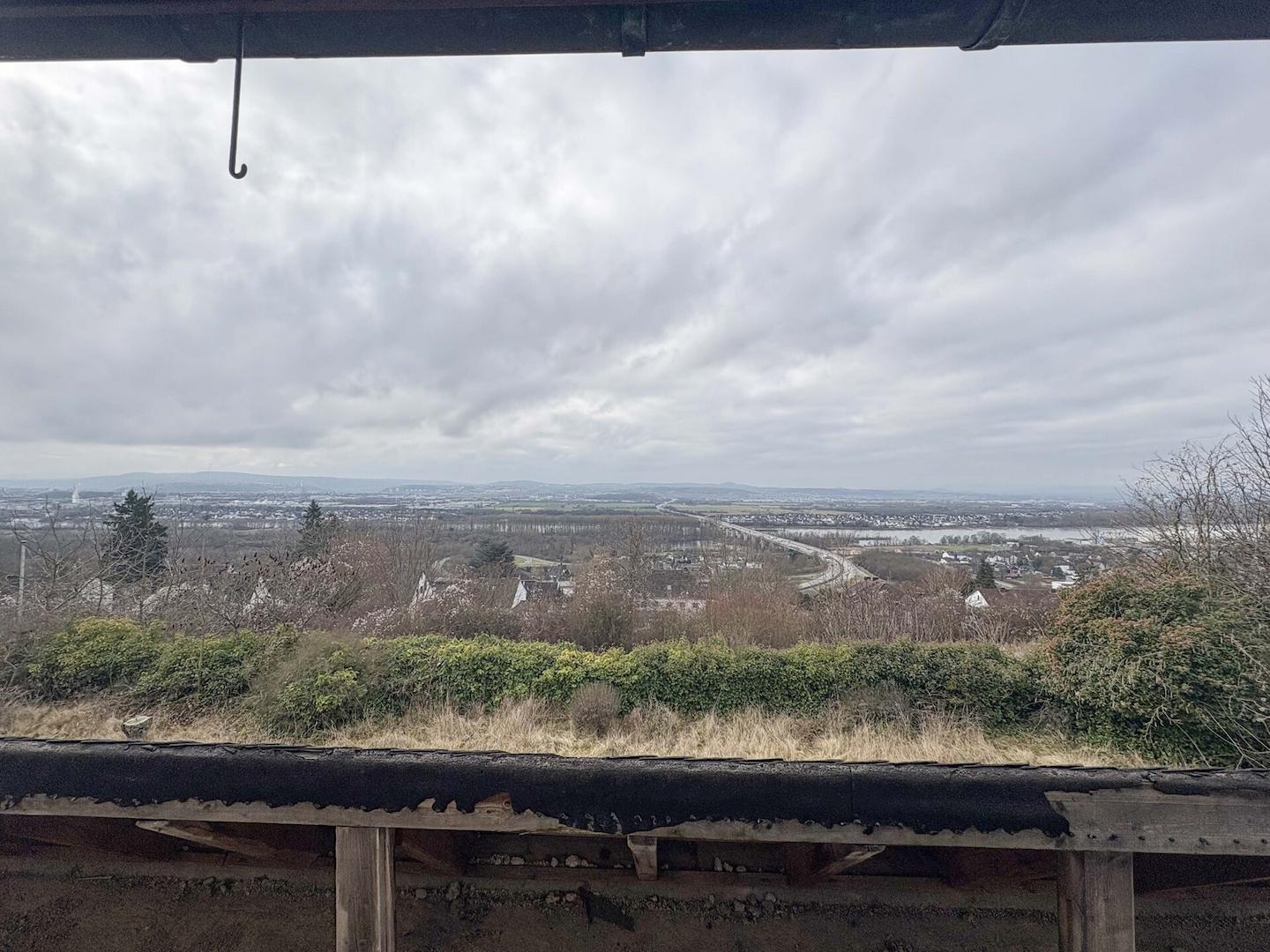 Ausblick Balkon