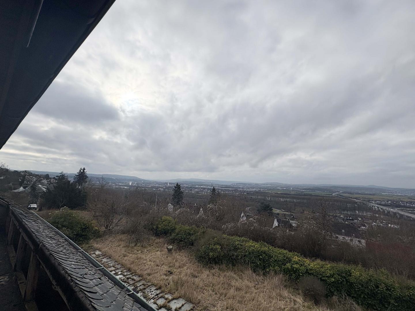 Ausblick Balkon