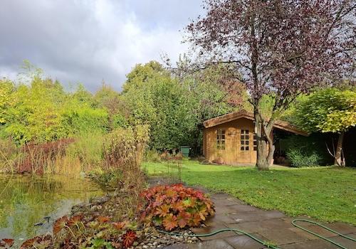 Garten im Sommer