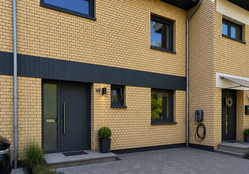 Vorderansicht Stellplatz (KI)