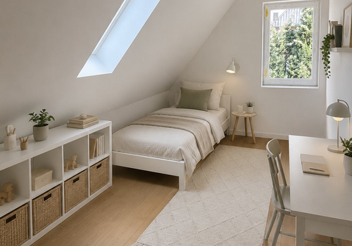 Schlafzimmer KI gen.