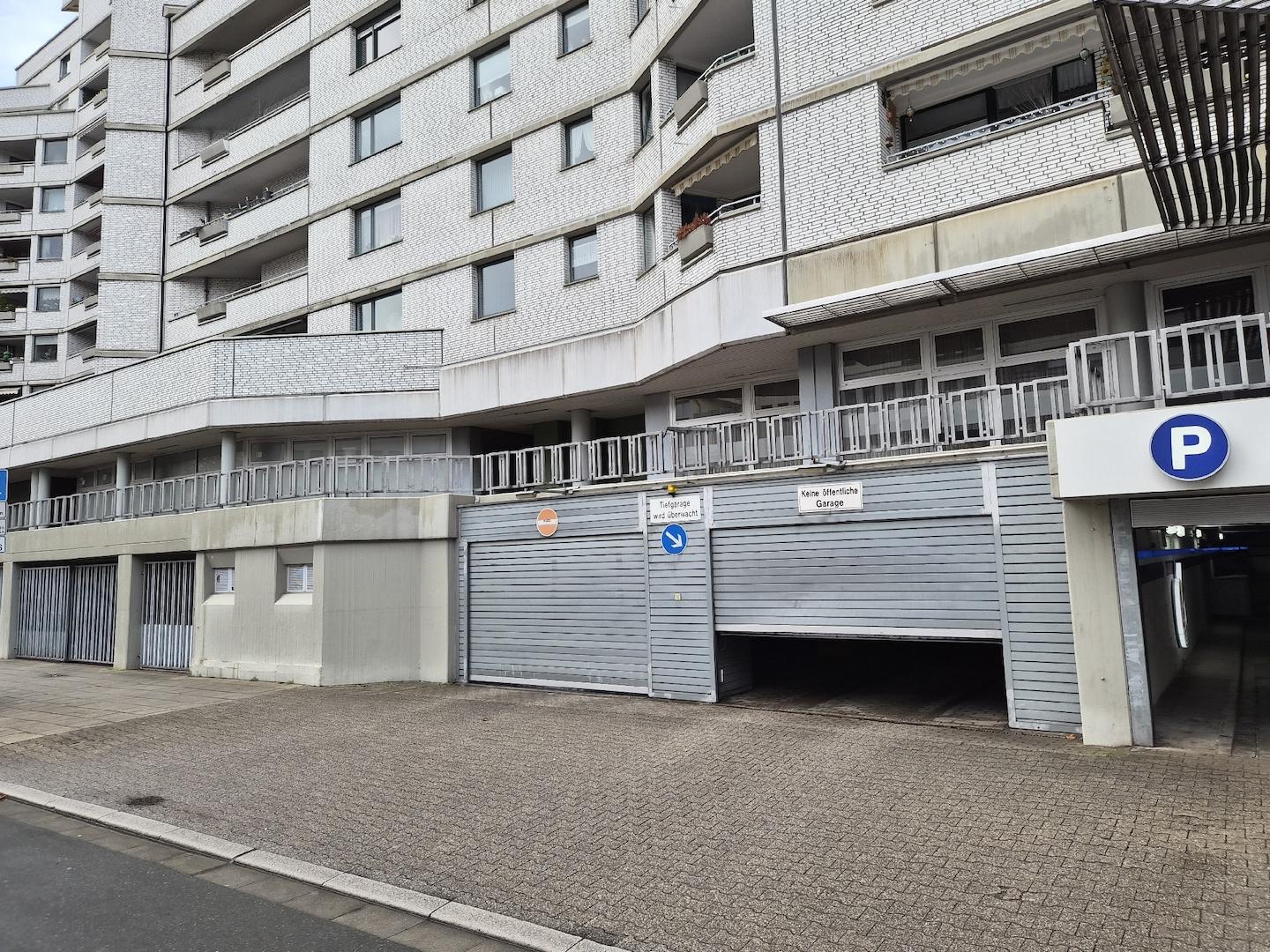Zufahrt Tiefgarage