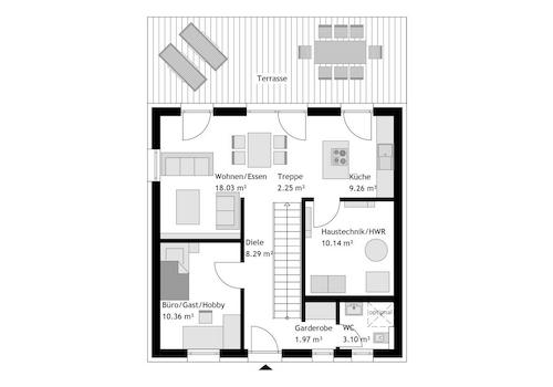 Grundriss EG