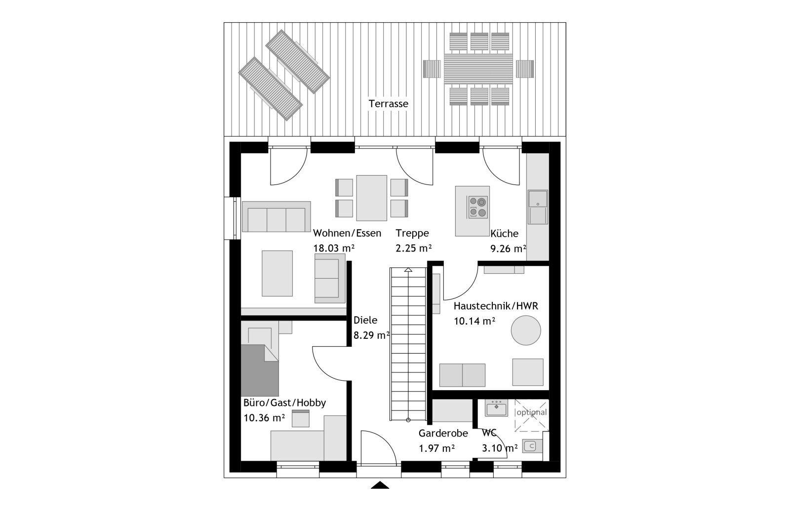 Grundriss EG