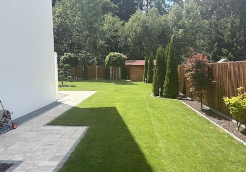 Nordwestseite Garten