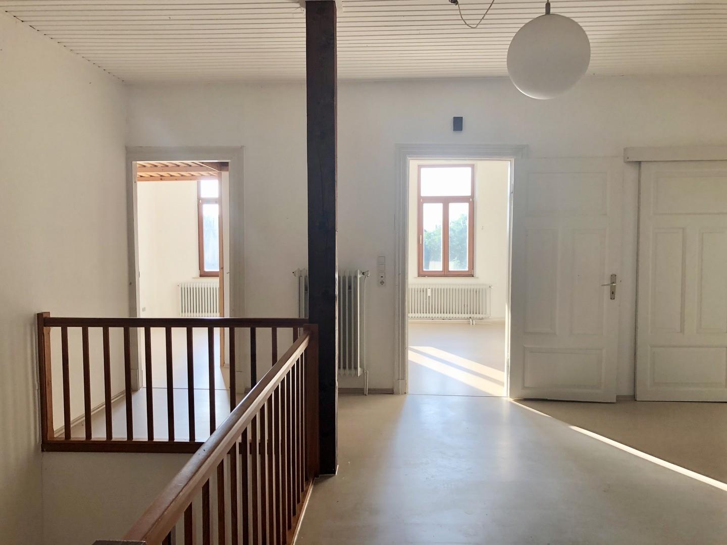 Blick Hauptflur Schlafzimmer