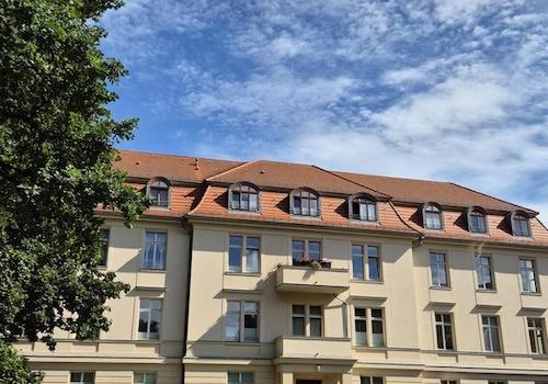 Blick Haupteingang