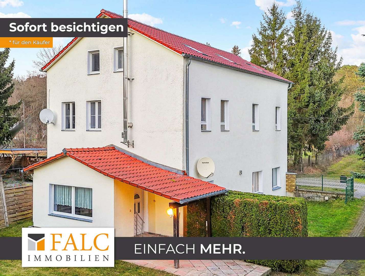 Hausansicht vom Garten