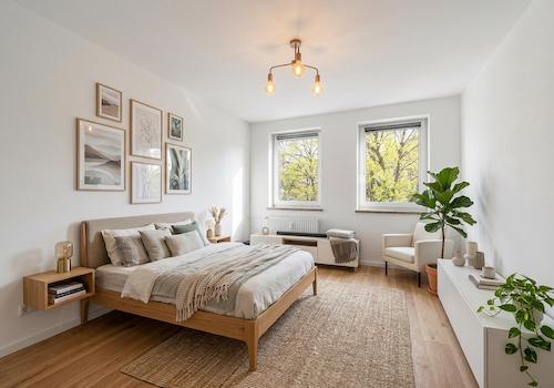 Schlafzimmer Visualisierung