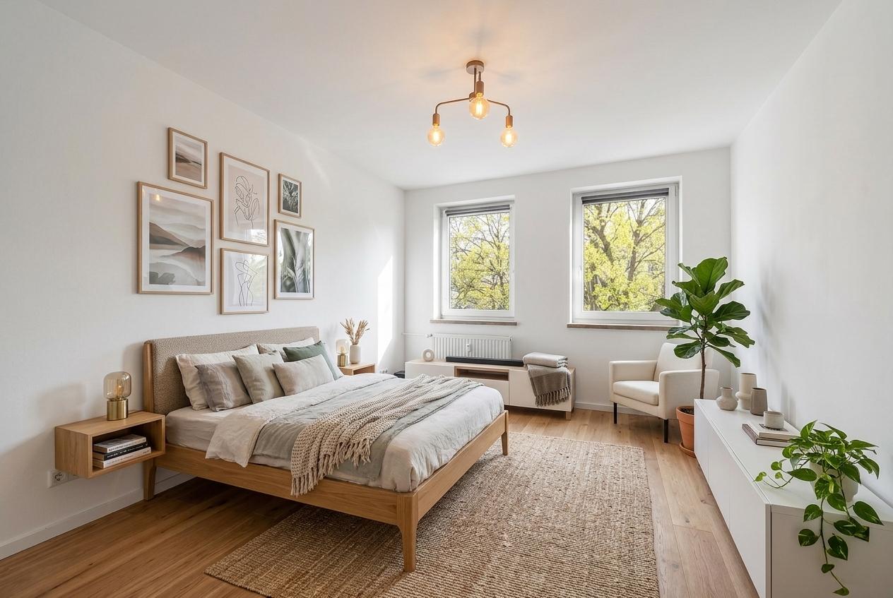 Schlafzimmer Visualisierung