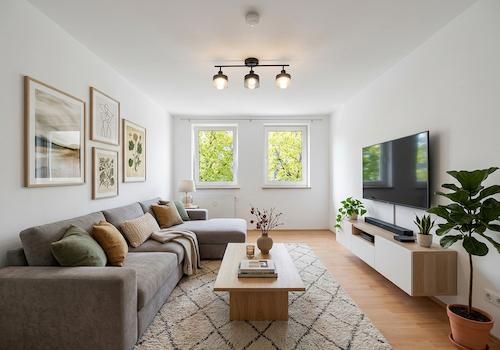 Wohnzimmer Visualisierung