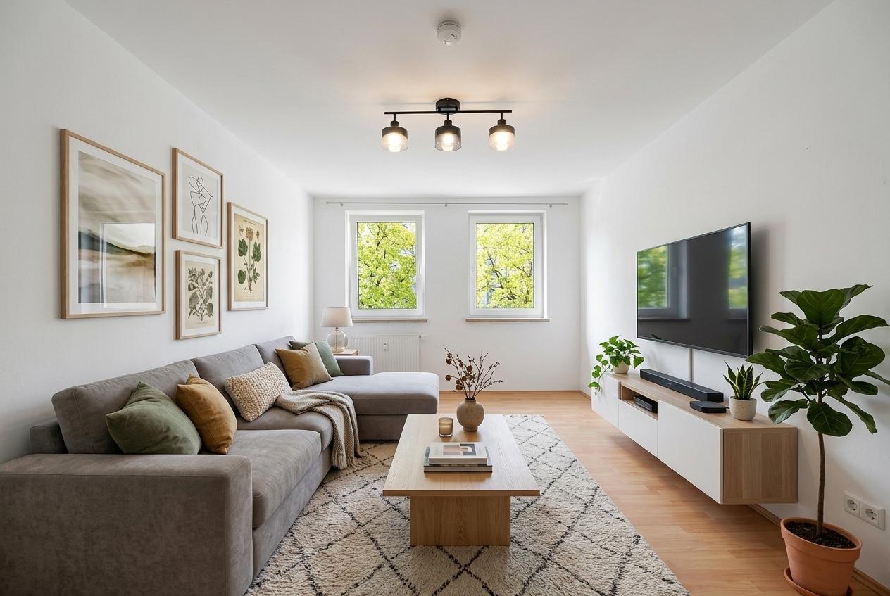 Wohnzimmer Visualisierung