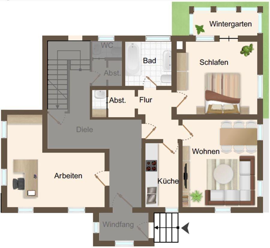 BW EG Grundriss