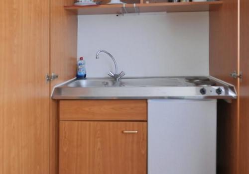 Miniküche im Schrank