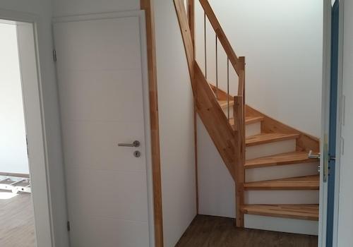 Treppe zum Spitzboden
