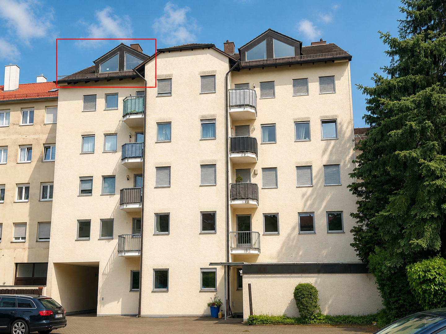 Hausansicht Hofseite