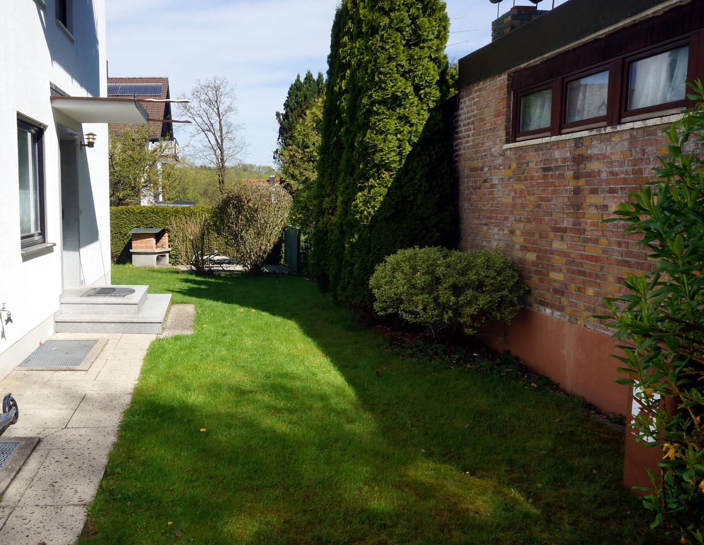 Garten Eingangseite