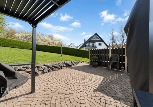 Terrasse oben 