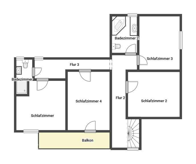 1. Etage