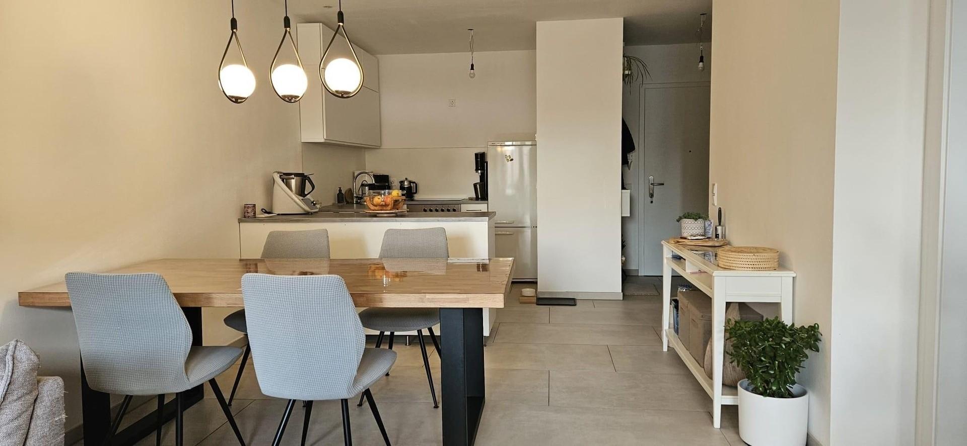 Küche/Essbereich/Wohnzimmer