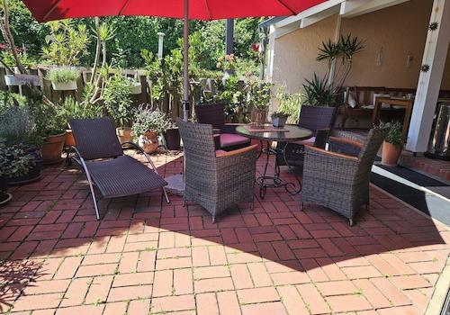 Terrasse Poolbereich