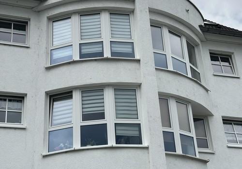 Außenansicht Wohnung links o.