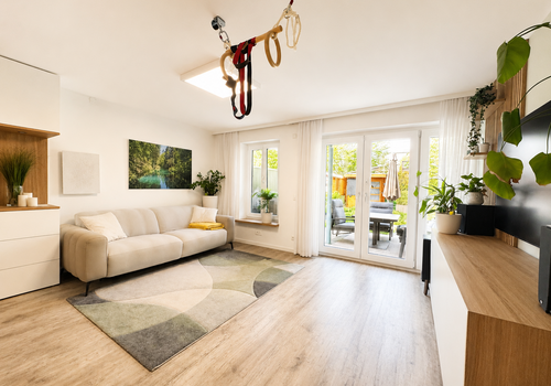 Helles Wohnzimmer