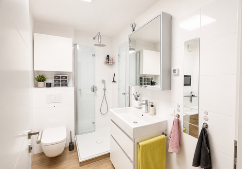 Duschbad mit Badewanne