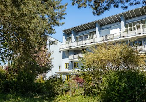 Blick auf die Wohnung