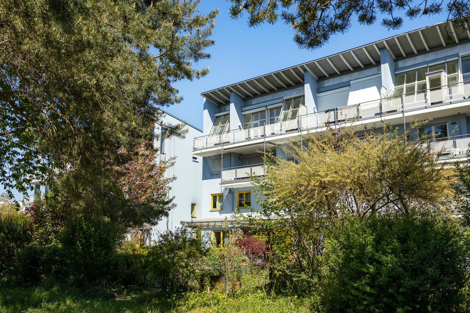 Blick auf die Wohnung