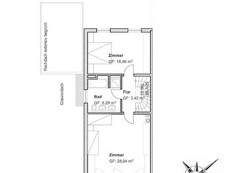 Grundriss Obergeschoss