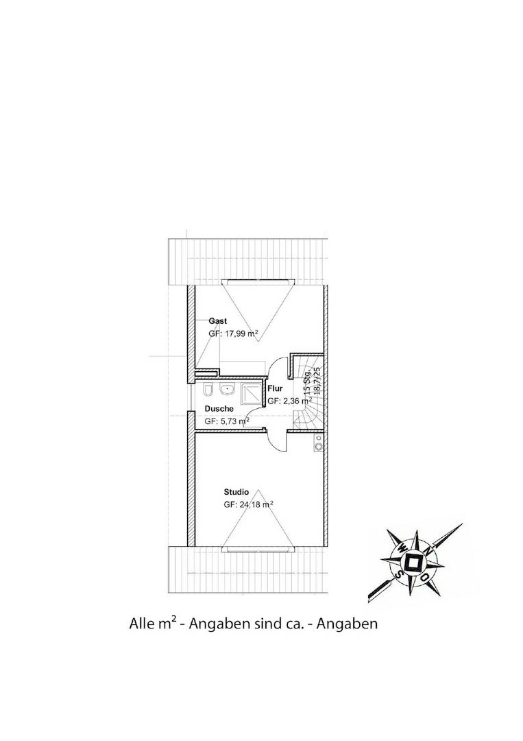 Grundriss Dachgeschoss