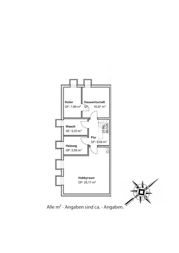 Grundriss Untergeschoss