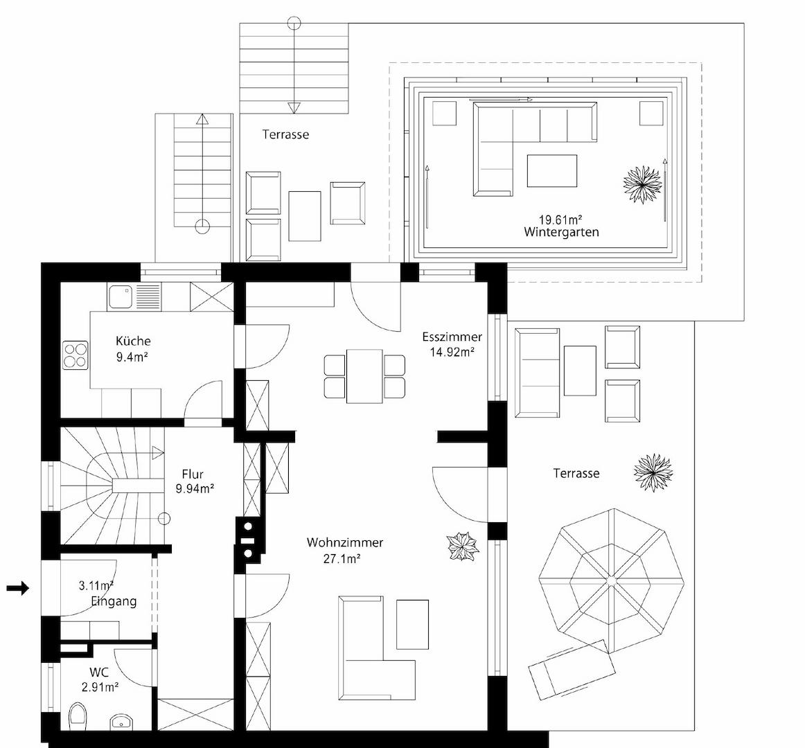 Grundriss EG