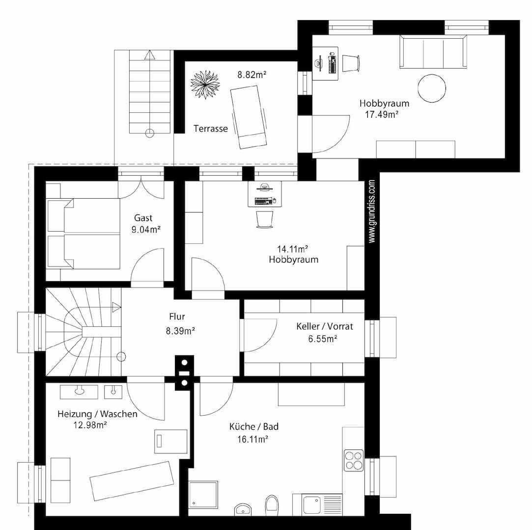 Grundriss UG