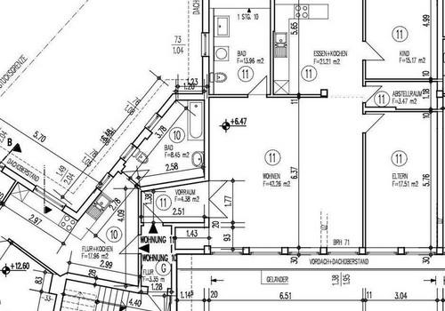 Grundriss Wohnung Nr. 11