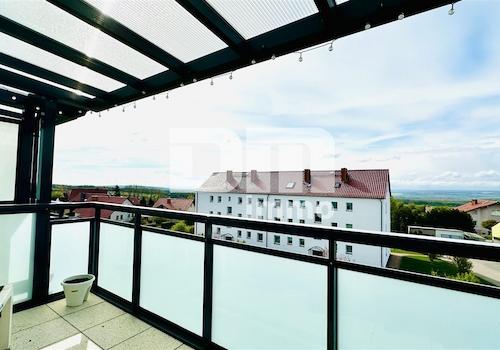 Balkon mit Panoramablick