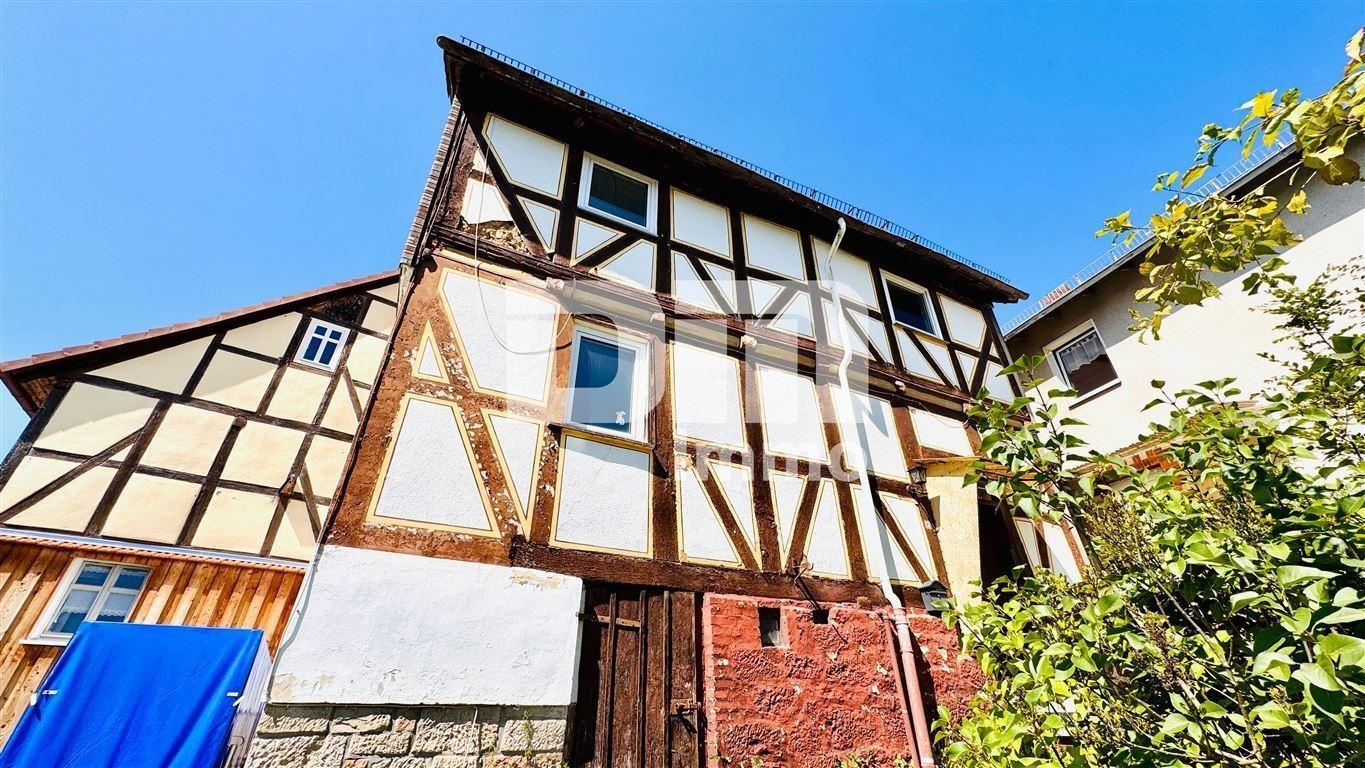 Frontansicht Haus Fachwerk