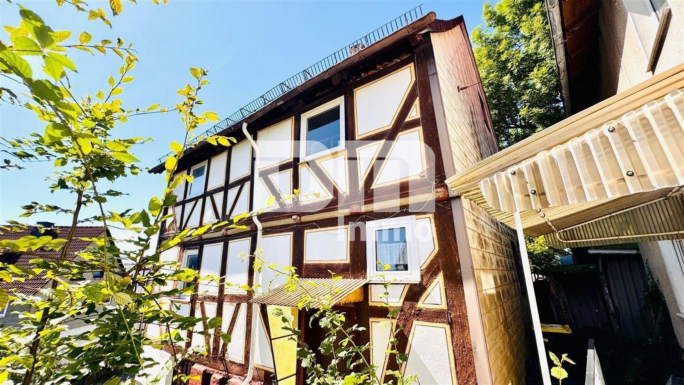 Frontansicht Haus Fachwerk