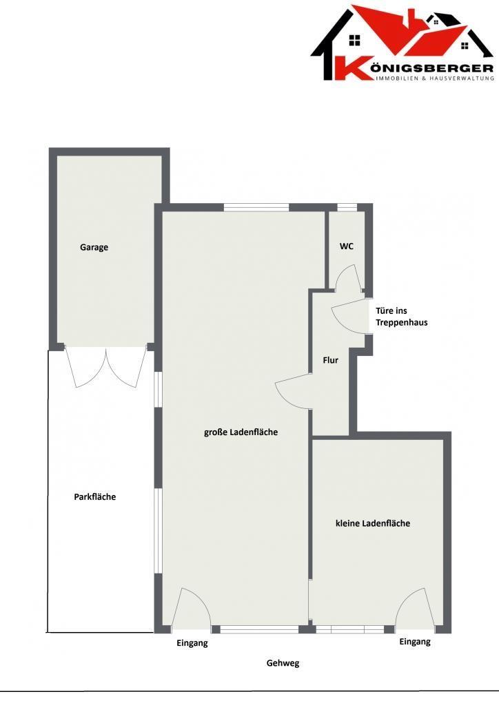 Grundriss Laden