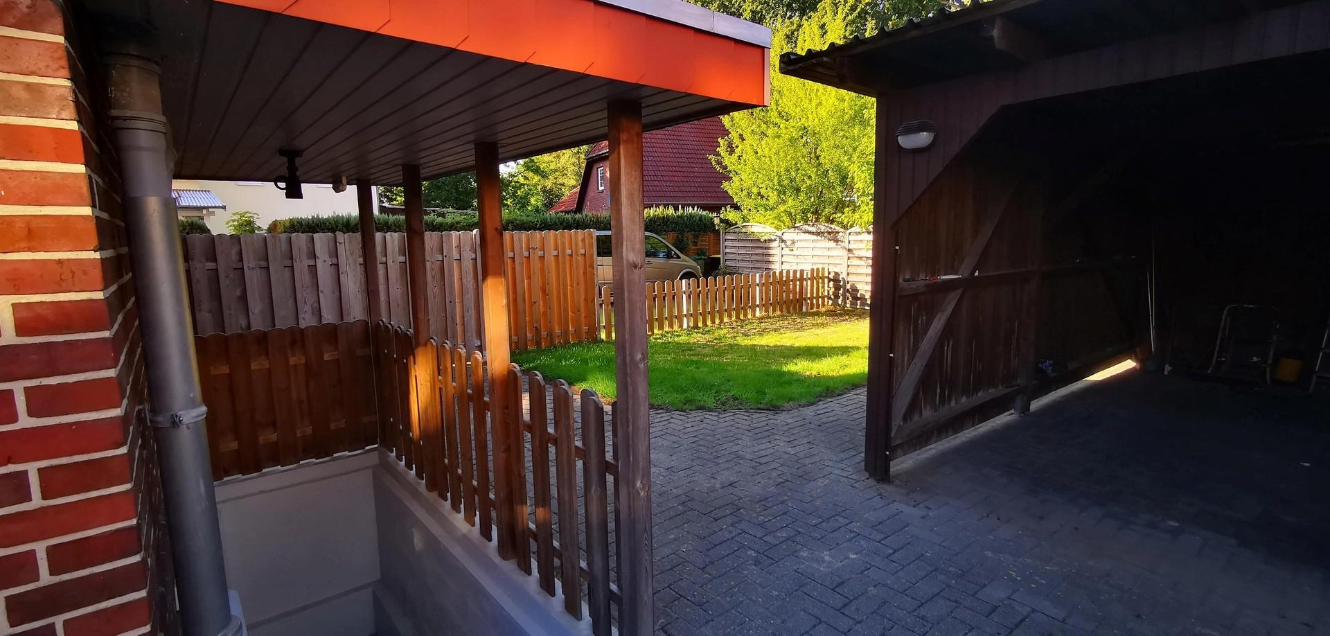Garten hinten