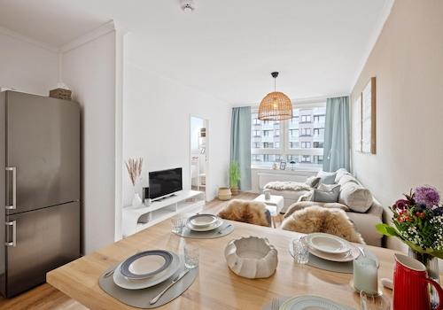 Blick in das Wohn/ Esszimmer 