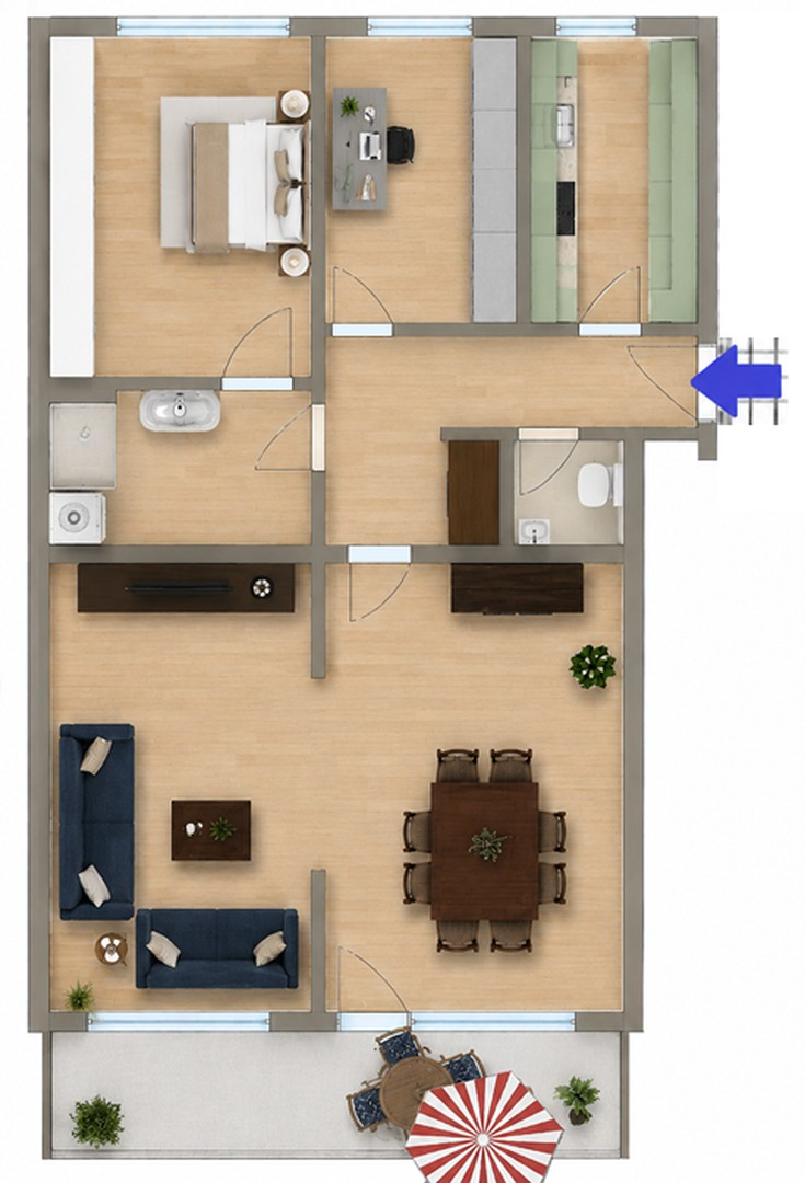 Grundriß
