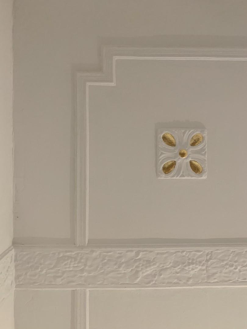Stuck im Wohnzimmer